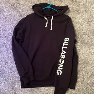 Black billabong hoodie